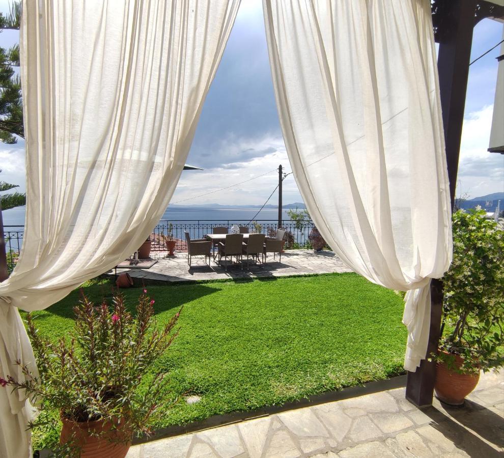 Mesonisi Με Υπέροχη Θέα Στον Παγασητικό!! Villa Afissos Exterior photo