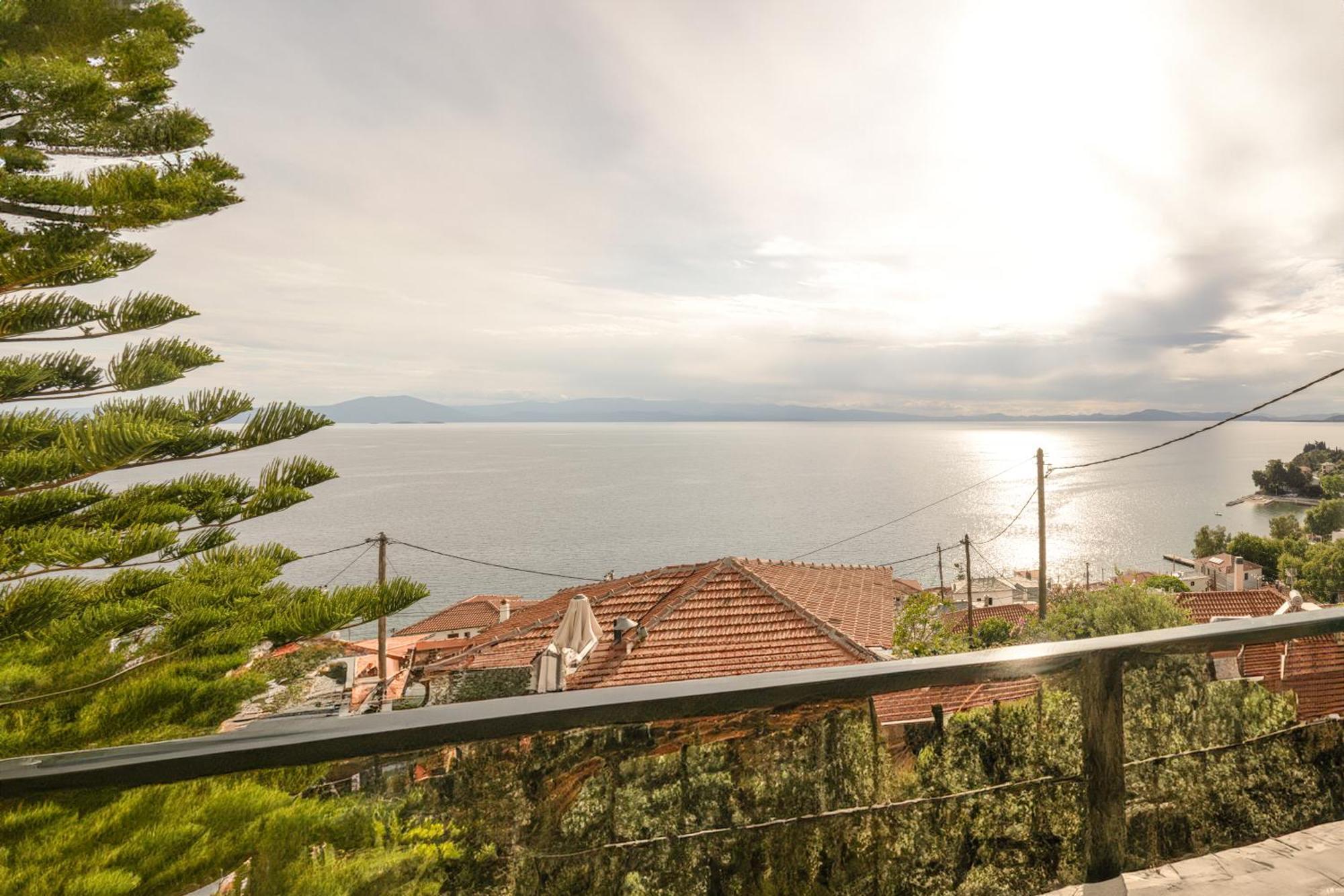 Mesonisi Με Υπέροχη Θέα Στον Παγασητικό!! Villa Afissos Exterior photo